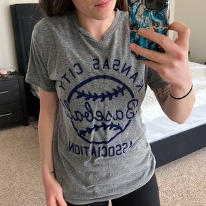 Kansas City royals velvet t shirt